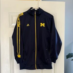 Adidas Navy Michigan Track Jacket